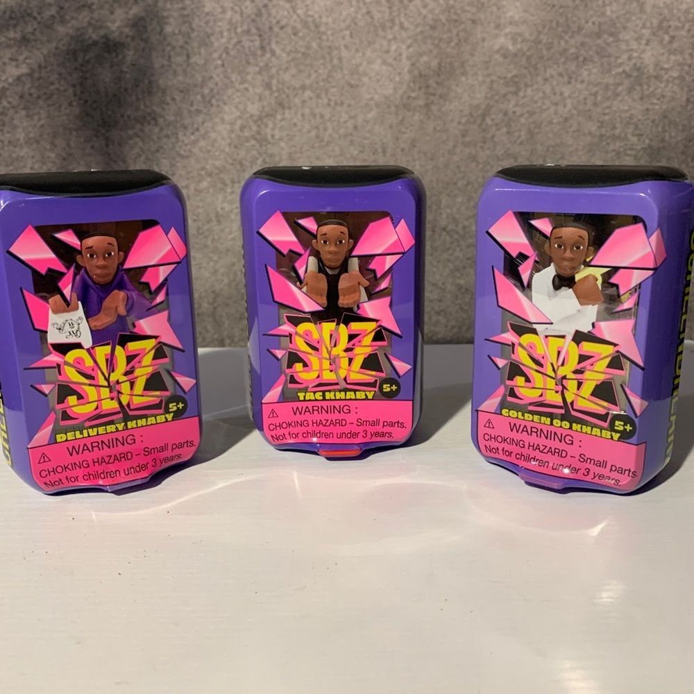 NIB ScreenBreakZ Tac/Delivery/Golden 00 KHABY Collectible Figures Set Of 3